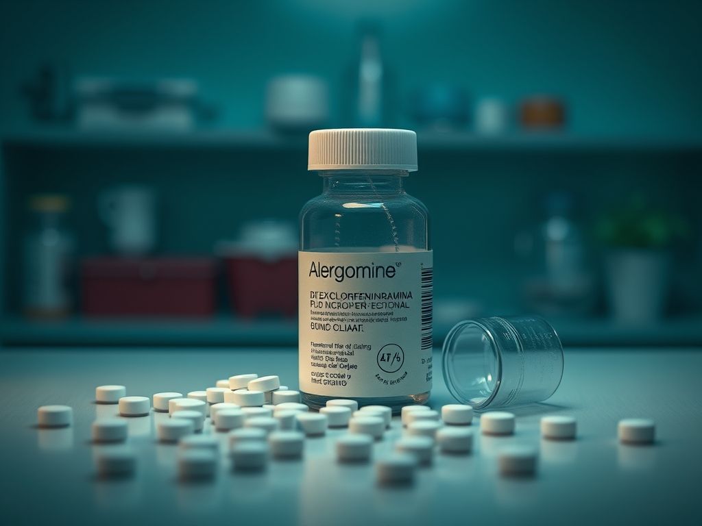 O que é Alergomine (Dexclorfeniramina)