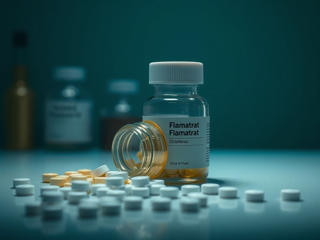 O que é Flamatrat (Diclofenaco)