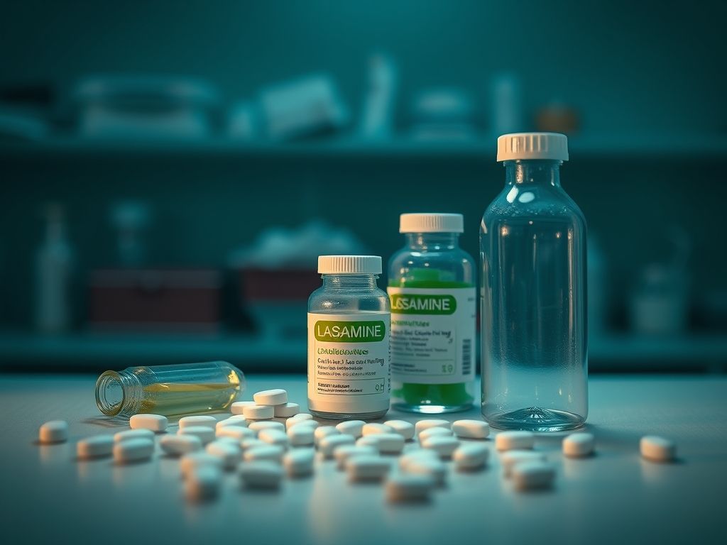 O que é Lasamine (Dexclorfeniramina)